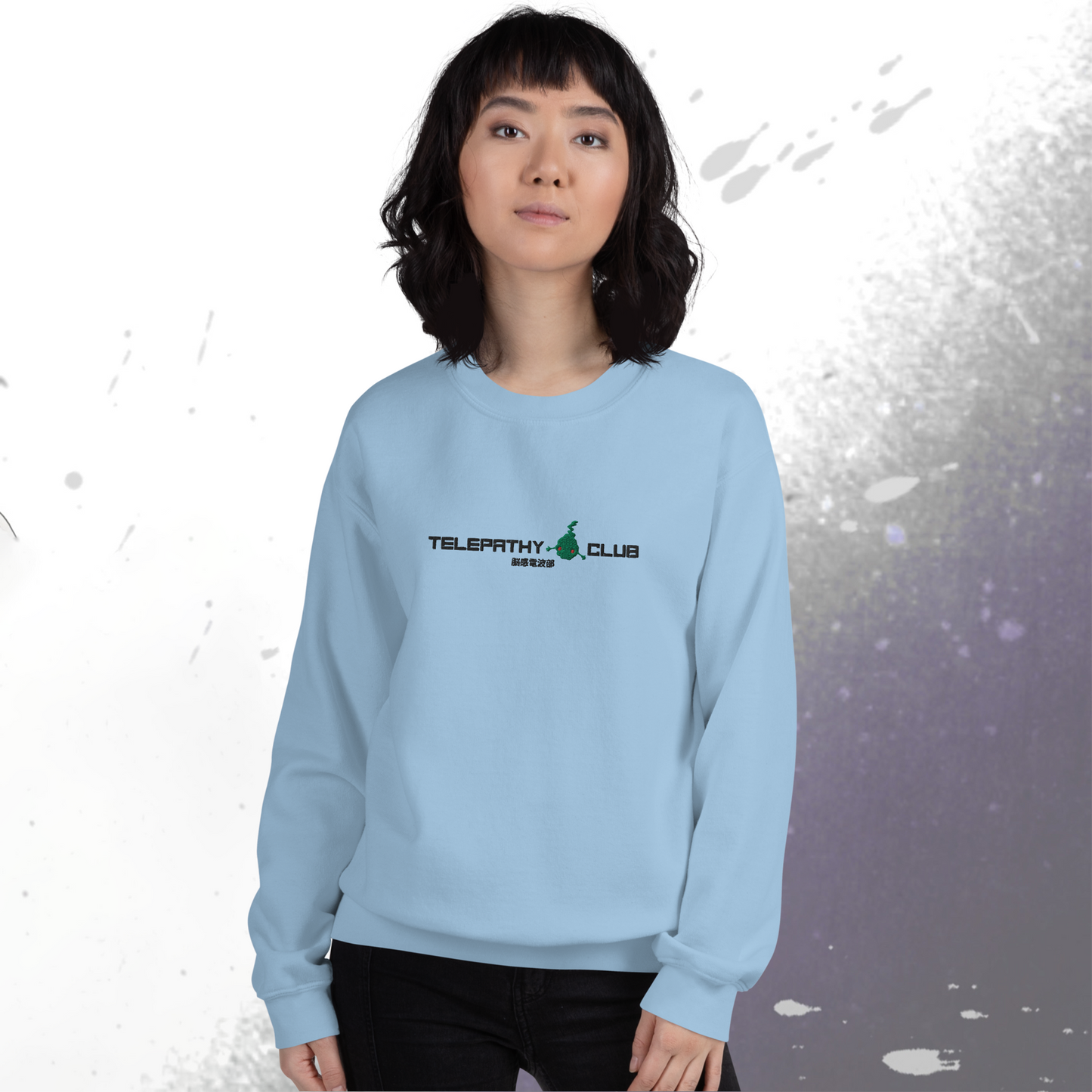 Mob Psycho Embroidered Crewneck